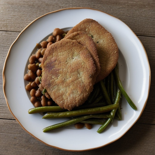 Schnitzel Beans recipe image