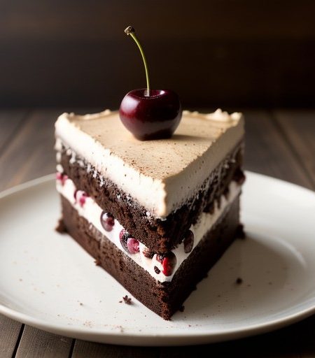 Schwarzwalder Kirschtorte (Black Forest Cherry Cake recipe image