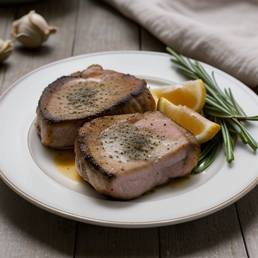 Schweinekoteletts in Saurer Sahnesosse (Baked Pork Chops recipe image
