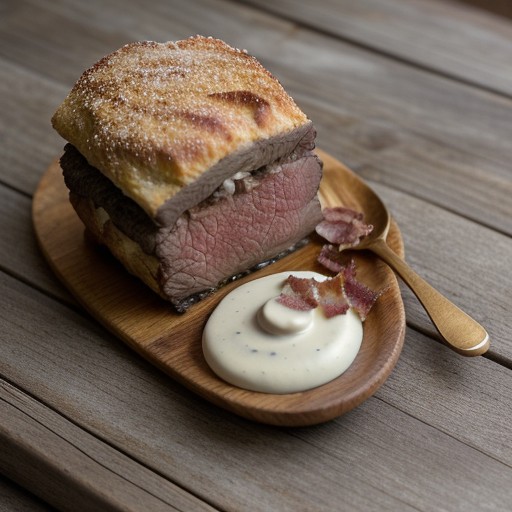 Scikcova (Czech Beef With Cream Sauce recipe image