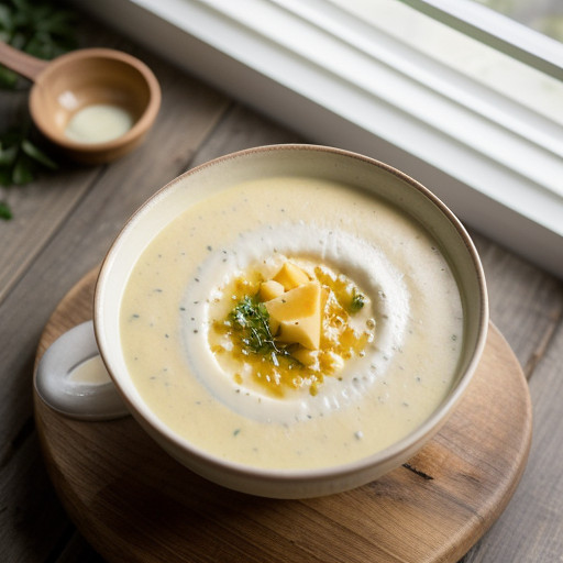 Scottish Cheddar Cheese Soup recipe image
