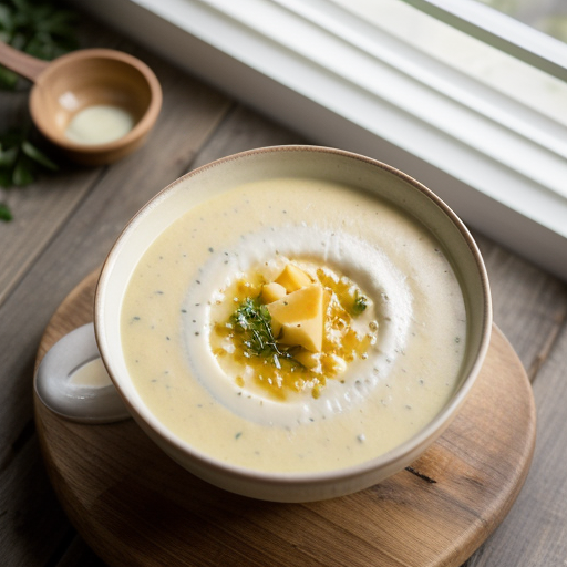 Scottish Cheddar Cheese Soup recipe image