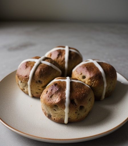 Scottish Hot Cross Buns recipe image