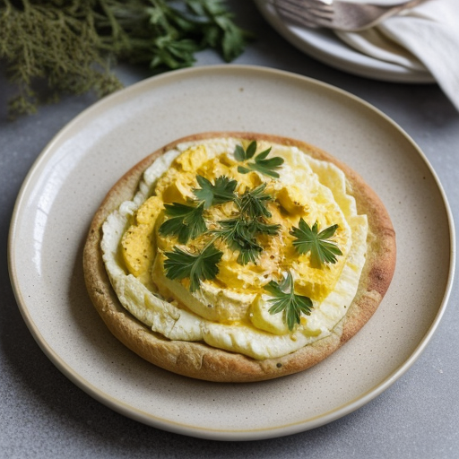 Scrambled Egg Pizza Melts (4 PTS recipe image