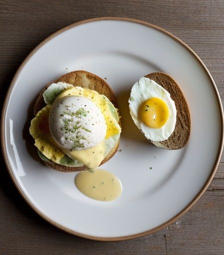 Scrambled Eggs Benedict recipe image