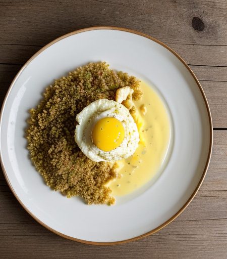 Scrambled Eggs & Bulgur recipe image