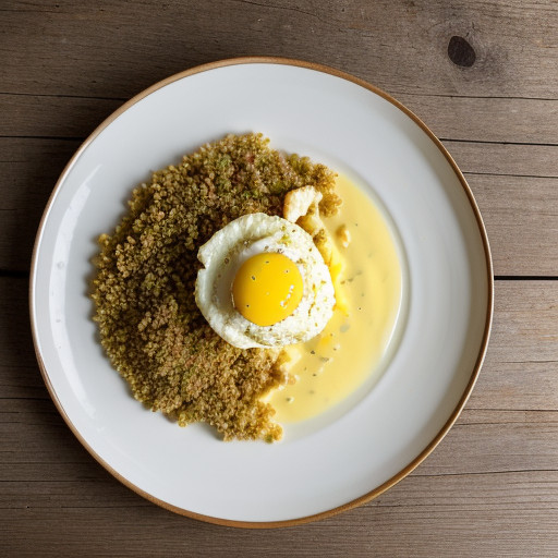Scrambled Eggs & Bulgur recipe image