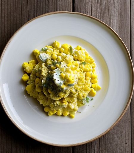 Scrambled Eggs & Corn recipe image