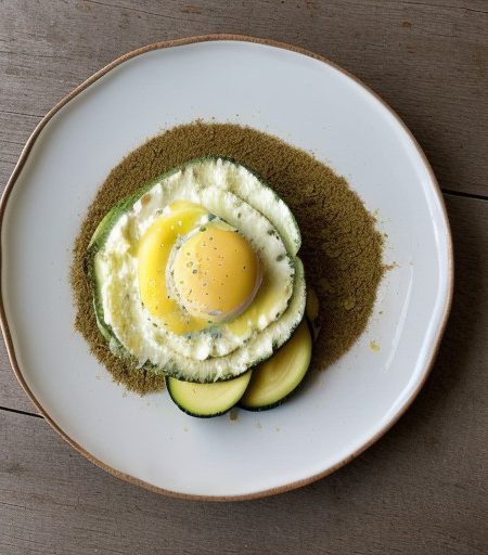 Scrambled Eggs With Zucchini recipe image