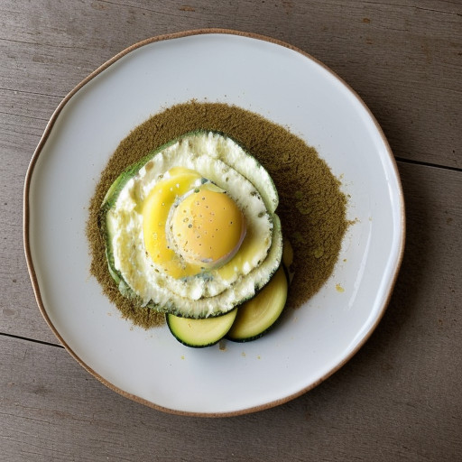 Scrambled Eggs With Zucchini recipe image