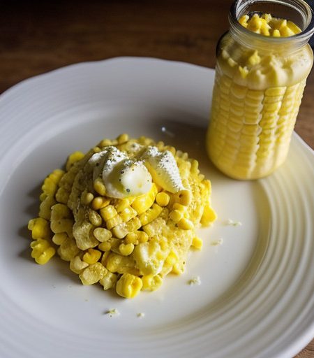 Scrambled Eggs and Corn recipe image