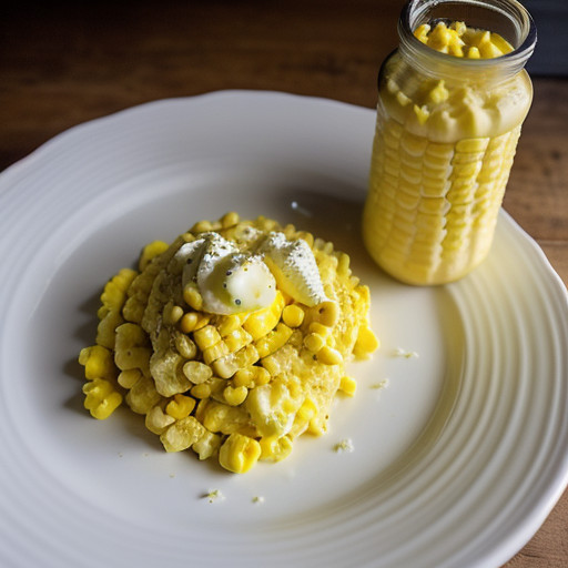 Scrambled Eggs and Corn recipe image