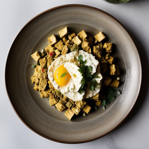 Scrambled Tofu for Breakfast~ Lunch or Dinner recipe image