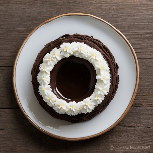 Scrumptious Chocolate Wreath recipe image