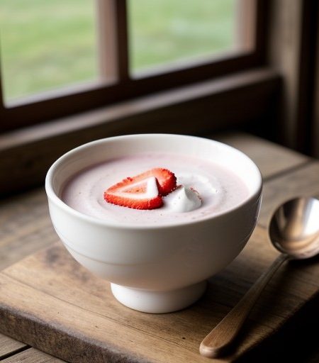 Scrumptious Strawberry Soup recipe image
