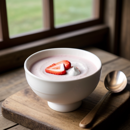 Scrumptious Strawberry Soup recipe image