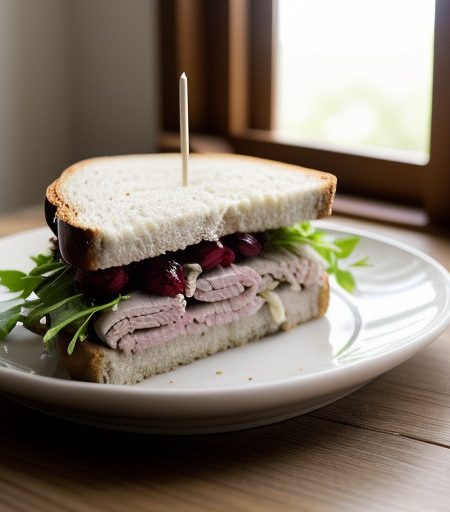 Scrumptious Turkey Sandwich recipe image