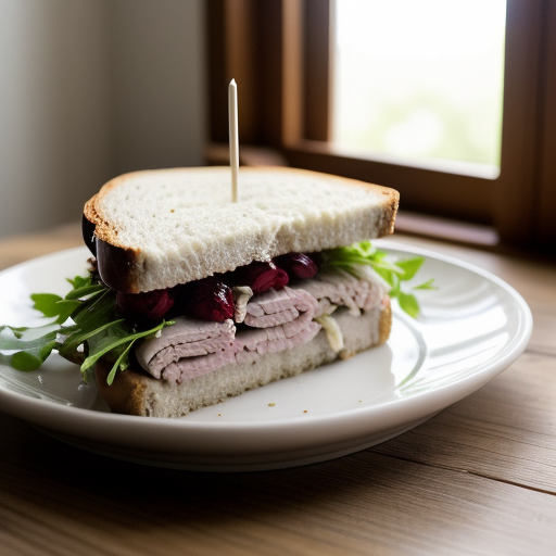 Scrumptious Turkey Sandwich recipe image