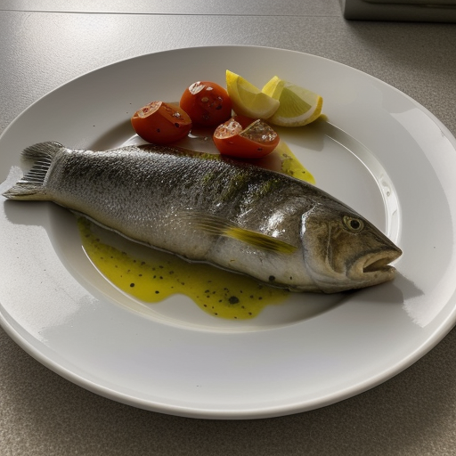 Sea Bass Greek Style recipe image
