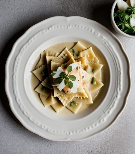 Seabass Ravioli (Ravioli Di Bramzino recipe image