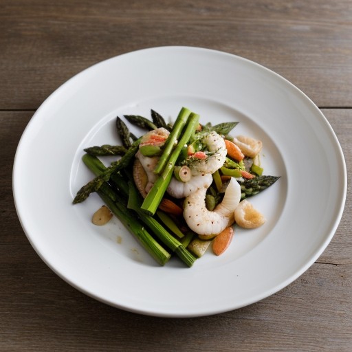 Seafood & Asparagus Stir-Fry recipe image
