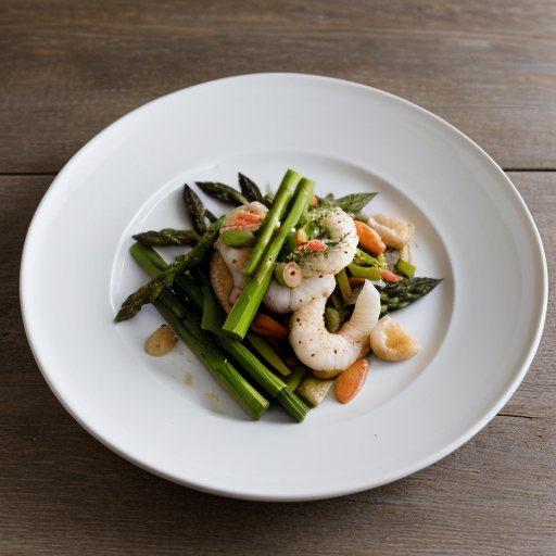 Seafood & Asparagus Stir-Fry recipe image