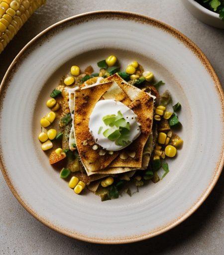 Seafood Chilaquiles Casserole recipe image