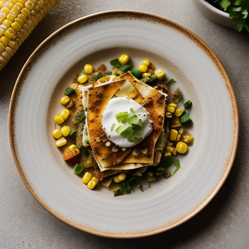 Seafood Chilaquiles Casserole recipe image