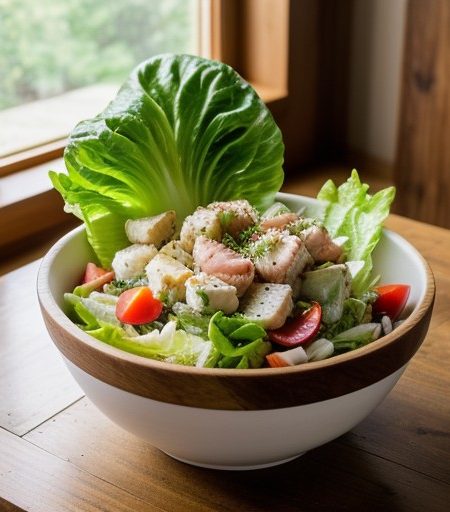 Seafood Chop Salad recipe image