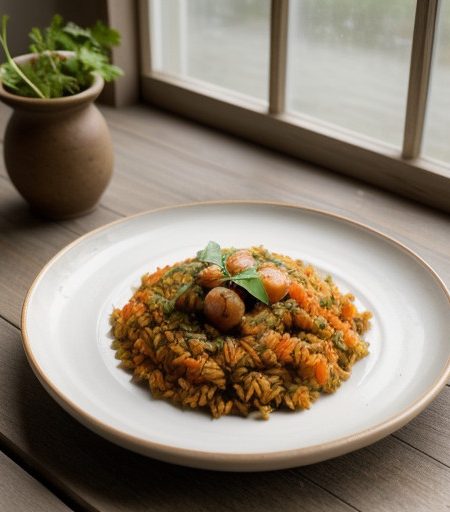Seafood Dirty Rice recipe image