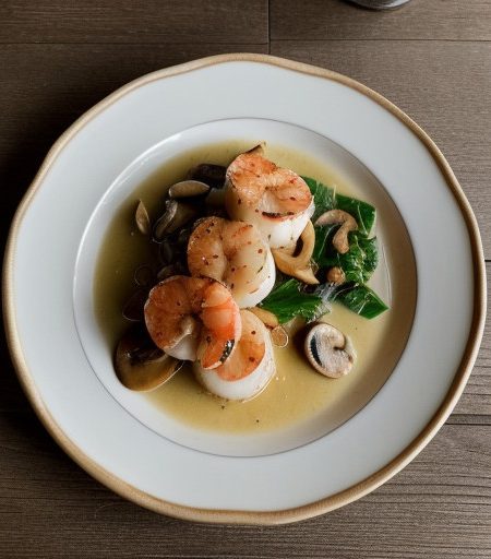Seafood Elegante recipe image