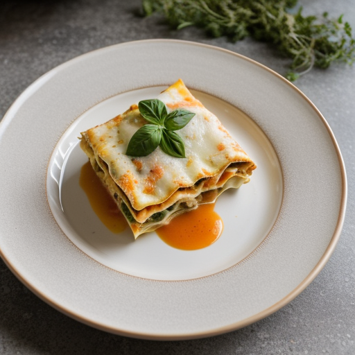Seafood Lasagna (Lasagne Al Corallo recipe image