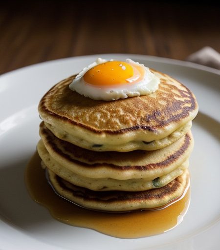 Seafood Pancakes (Cancer recipe image