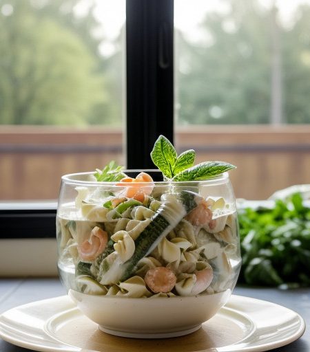 Seafood Pasta Salad recipe image