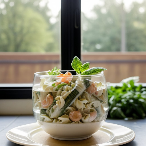 Seafood Pasta Salad recipe image