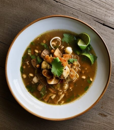 Seafood Pozole recipe image