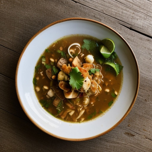 Seafood Pozole recipe image