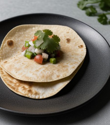 Seafood Quesdilla & Salsa recipe image