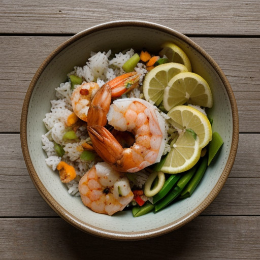 Seafood Rice Salad New Orleans recipe image