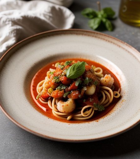 Seafood Sauce for Pasta (Salsa Fra Diavolo recipe image