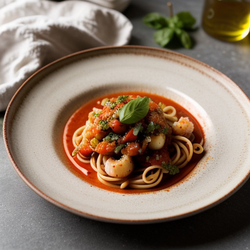 Seafood Sauce for Pasta (Salsa Fra Diavolo recipe image