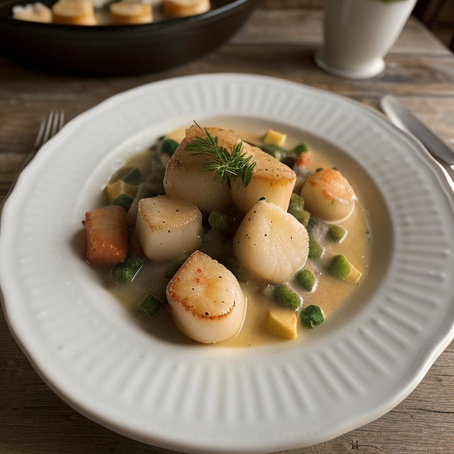 Seafood Scallop Casserole recipe image