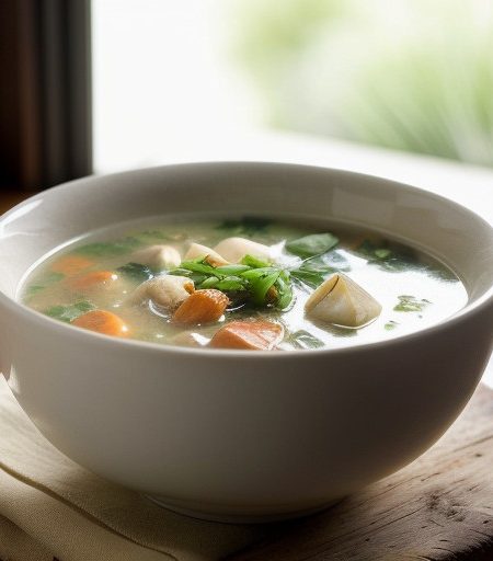 Seafood Soup With Garlic & Ginger *** Gina/ recipe image
