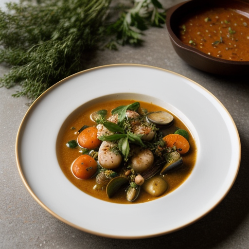 Seafood Stew With Rosmarina- Part 1 recipe image