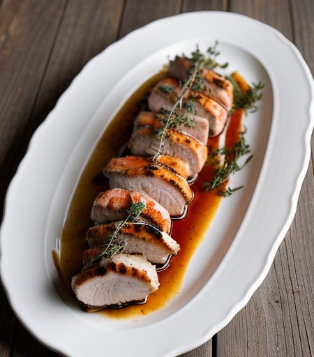 Seafood Stuffed Pork Tenderloin With Shrimp S recipe image