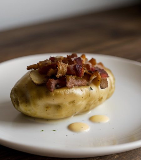 Seafood Stuffed Potatoes recipe image
