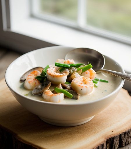 Seafood in Cream Sauce recipe image