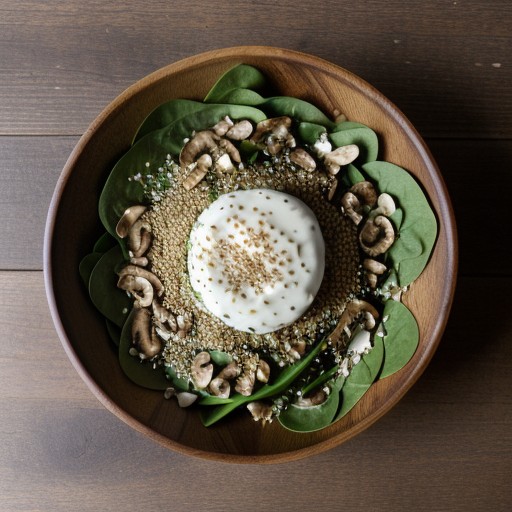 Seasame Spinach Salad recipe image