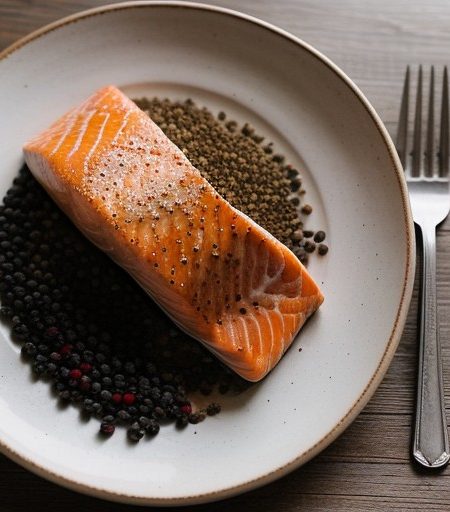 Seasoned Alaskan Salmon (5 PTS recipe image
