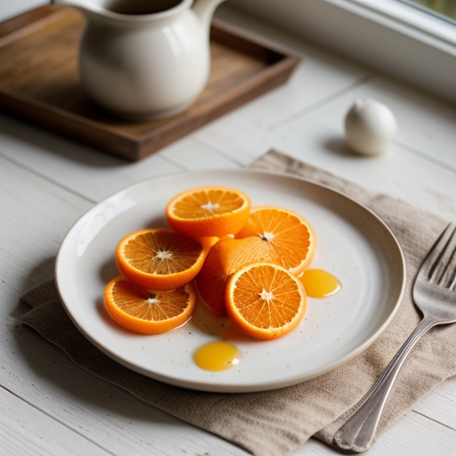 Seasoned Oranges & Yogurt recipe image